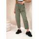 Women's khaki trousers Punto 30995 - Jeans and Trousers Women's khaki trousers Punto 30995