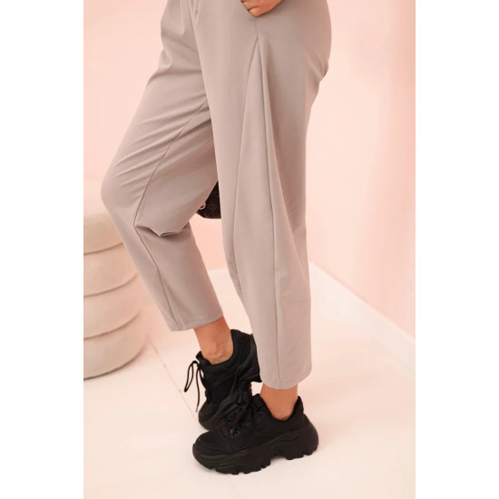 Women's grey trousers Punto 33336 - Jeans and Trousers Women's grey trousers Punto 33336