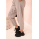 Women's grey trousers Punto 33336 - Jeans and Trousers Women's grey trousers Punto 33336