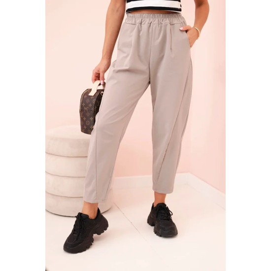 Women's grey trousers Punto 33336 - Jeans and Trousers Women's grey trousers Punto 33336