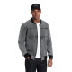 Men's bomber style grey jacket Norvi