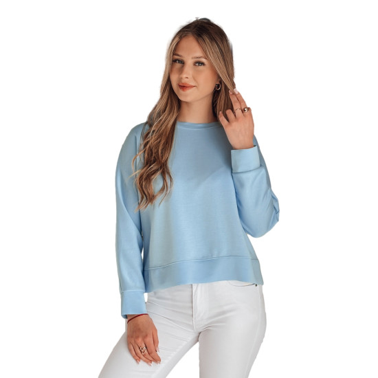 Women's light blue blouse with pendant Nubiss RY2803 - For women Women's light blue blouse with pendant Nubiss RY2803