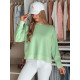 Women's mint blouse with pendant Nubiss RY2801 - For women Women's mint blouse with pendant Nubiss RY2801