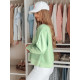 Women's mint blouse with pendant Nubiss RY2801 - For women Women's mint blouse with pendant Nubiss RY2801