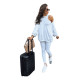 Three Piece Women's Light Grey Set Astral