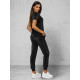 Women's black sports suit Pretox JS/35C1611/3 - For women Women's black sports suit Pretox JS/35C1611/3