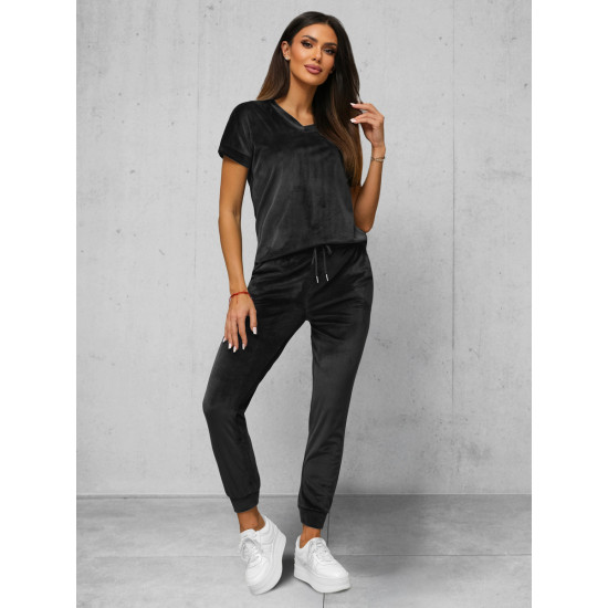 Women's black sports suit Pretox JS/35C1611/3 - For women Women's black sports suit Pretox JS/35C1611/3