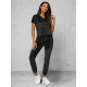 Women's black sports suit Pretox JS/35C1611/3 - For women Women's black sports suit Pretox JS/35C1611/3