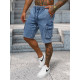 Miesten denim vaaleansiniset shortsit Walker NB/MP0313BC - Lyhytelokuvat | Sillat Miesten denim vaaleansiniset shortsit Walker NB/MP0313BC
