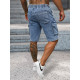Miesten denim vaaleansiniset shortsit Walker NB/MP0313BC - Lyhytelokuvat | Sillat Miesten denim vaaleansiniset shortsit Walker NB/MP0313BC