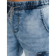 Męskie niebieskie spodenki jeansowe Efect SX2553 - Dla mężczyzn Męskie niebieskie spodenki jeansowe Efect SX2553