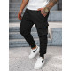 Men's black tracksuit trousers Bost O/FF5026