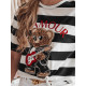 Black Tedy T-shirt RY2871 - For women Black Tedy T-shirt RY2871