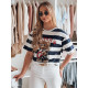 Dark blue Tedy T-shirt RY2869 - For women Dark blue Tedy T-shirt RY2869