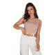 Women's brown blouse Minla RY2385 - For women Women's brown blouse Minla RY2385