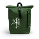 Dark green backpack Styling PK4049 - Accessories for men Dark green backpack Styling PK4049