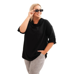 Moteriška juoda palaidinė Tera