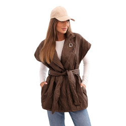 Moteriška rudos spalvos liemenė Dion