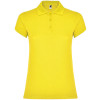 Women's yellow polo shirt Star