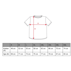 Vyriški raudonos spalvos marškinėliai Stafford