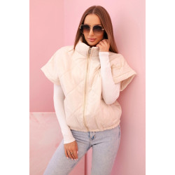 Moteriška rusvos spalvos liemenė Larin