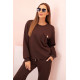 Women's brown set Naomi 00017 - For women Women's brown set Naomi Women's suits