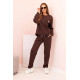 Women's brown set Naomi 00017 - For women Women's brown set Naomi Women's suits