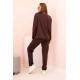 Women's brown set Naomi 00017 - For women Women's brown set Naomi Women's suits