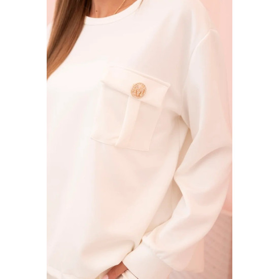 Women's white set Naomi 00017 - For women Women's white set Naomi Women's suits