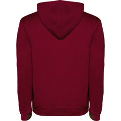 Bordinis/pilkas džemperis su gobtuvu Urban