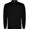 Men's black polo shirt with long sleeves Carpe