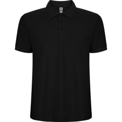 Vyriški juodi polo marškinėliai Pegaso