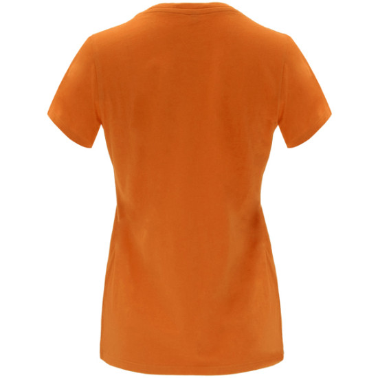 Moteriški oranžinės spalvos marškinėliai Capri CAPRI - Apranga reklamai Moteriški oranžinės spalvos marškinėliai Capri Marškinėliai | Polo Roly