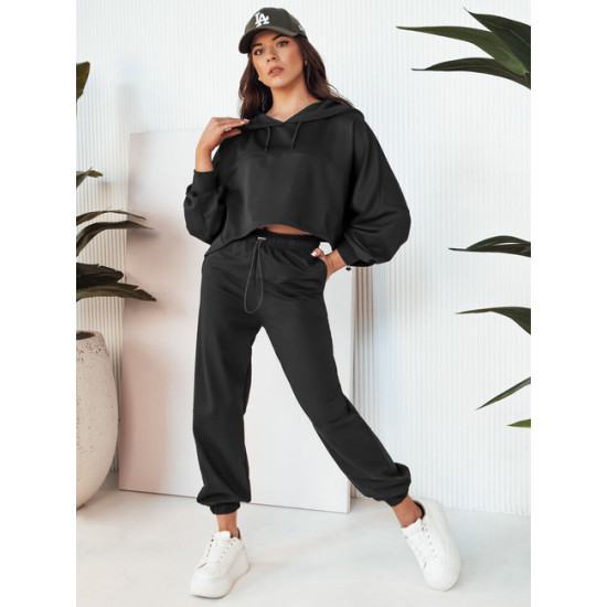 Damski czarny dres Bistan Komplety damskie