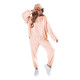 Women's pink tracksuit tracksuit Women's suits