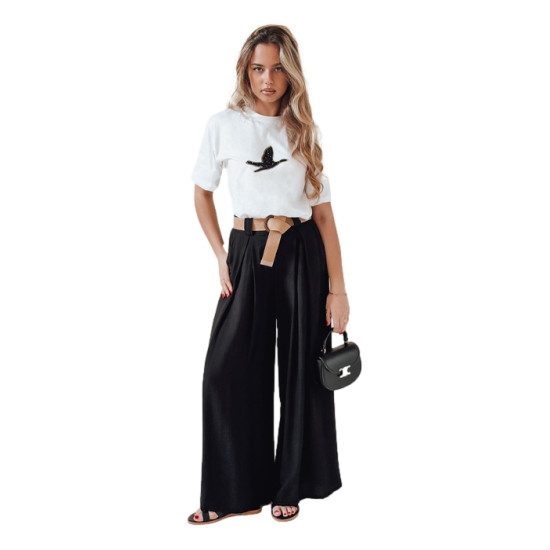 Women's black trousers Mirelou Jeans and Trousers