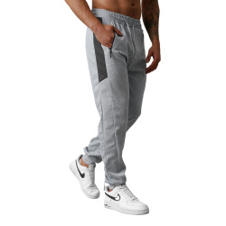 Vyriškos šviesiai pilkos laisvalaikio kelnės Emit