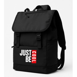 Juoda kuprinė Just be cool Juoda kuprinė Just be cool