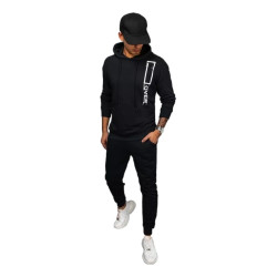 Vyriškas juodos spalvos komplektas Over