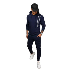 Vyriškas tamsiai mėlynos spalvos komplektas Over