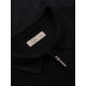 Vyriška juodos spalvos polo marškinėliai Elegant V2 OM-POSS-0158 - Marškinėliai Vyriška juodos spalvos polo marškinėliai Elegant POLO marškinėliai