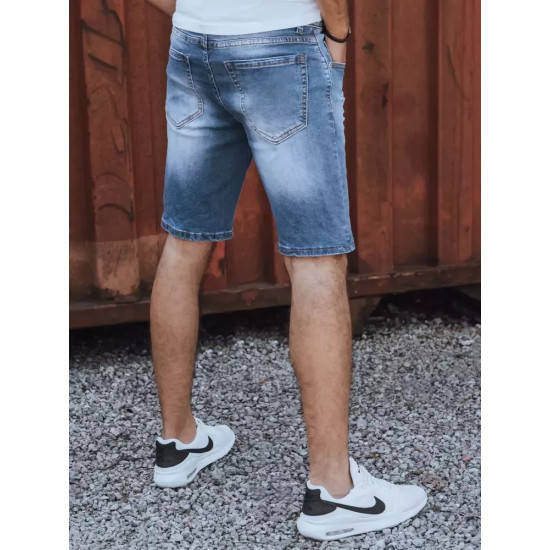 Męskie niebieskie spodenki jeansowe Zero Szorty | Mosty