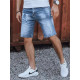 Męskie niebieskie spodenki jeansowe Zero Szorty | Mosty