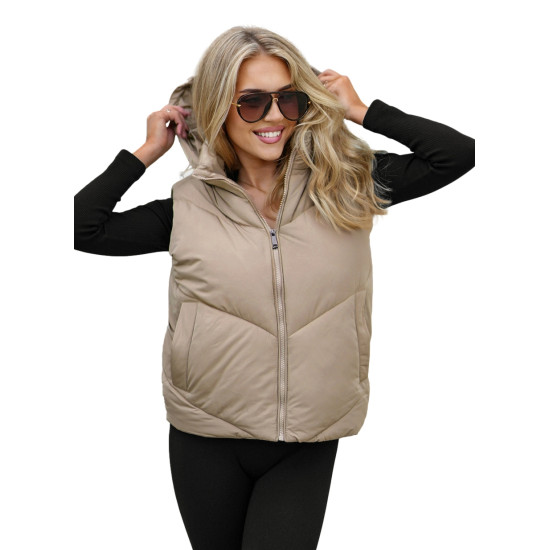 Moteriška rusva liemenė Gusti JS/16M9291/62 - Moterims Moteriška rusva liemenė Gusti Moteriškos liemenės