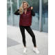 Women's burgundy waistcoat Gusti Women's waistcoats