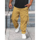 Men's wide brown trousers Erven Trousers
