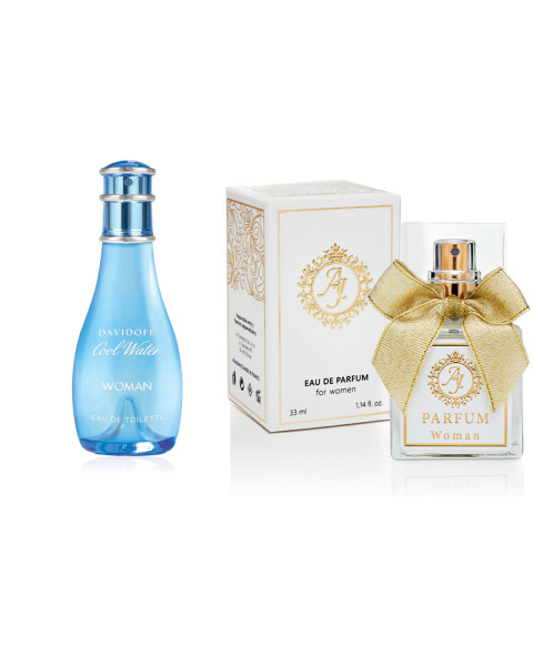 AJ Deluxe Nr152 kvepalai įkvėpti Davidoff - Cool Water Woman 50 ml EDP