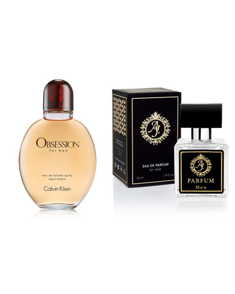 AJ Deluxe Nr203 kvepalai įkvėpti Calvin Klein - Obsession 33 ml 