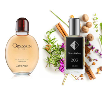 Парфюм №203, созданный по мотивам Calvin Klein - Obsession, 104 мл 