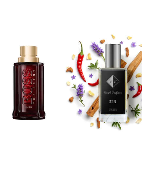 Nr323 kvepalai įkvėpti Hugo Boss - The Scent Elixir for him 60 ml